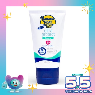 BANANA BOAT - Banana Boat Ultra Protect Faces Lotion SPF50 60ml