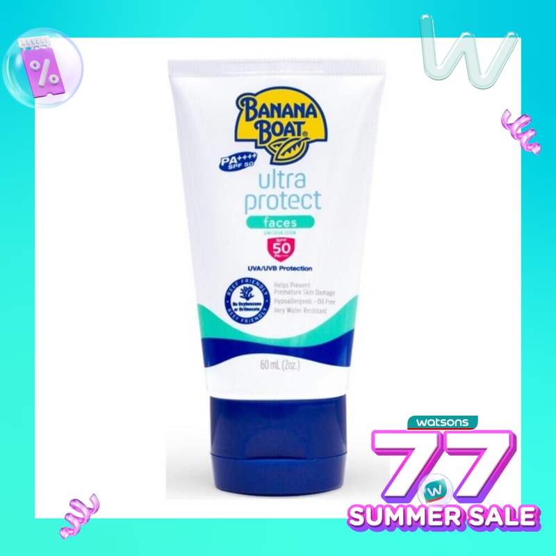 Banana Boat Ultra Protect Faces Lotion SPF50 60ml