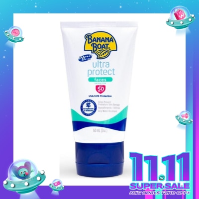 BANANA BOAT Banana Boat Ultra Protect Faces Lotion SPF50 60ml