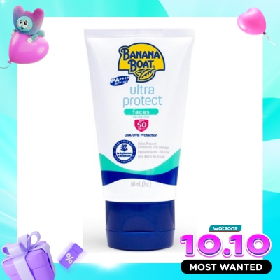 BANANA BOAT Banana Boat Ultra Protect Faces Lotion SPF50 60ml image