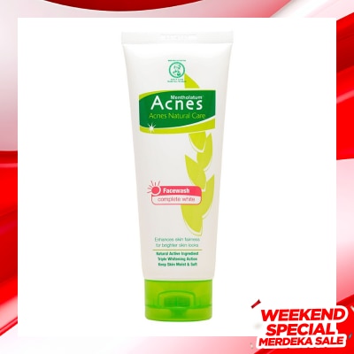 ACNES Acnes Natural Care Face Wash Complete White 100g