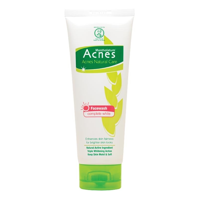 Acnes Natural Care Face Wash Complete White 100g