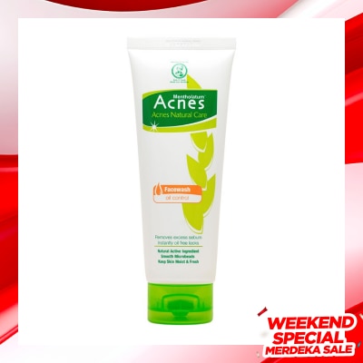 ACNES Acnes Natural Care Face Wash Oil Control 100g