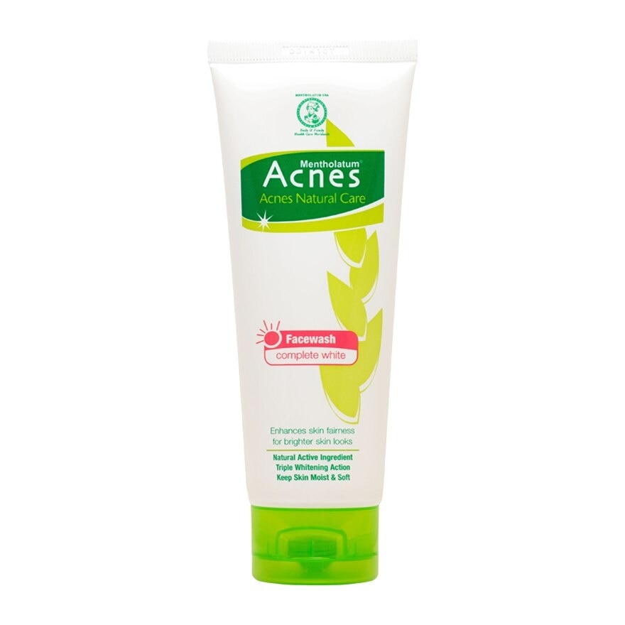 Acnes Natural Care Face Wash Complete White 50g