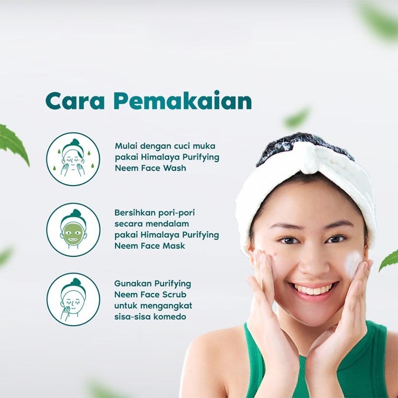 Purifying Neem Facial Wash 100ml - Sabun Himalaya Pembersih Wajah