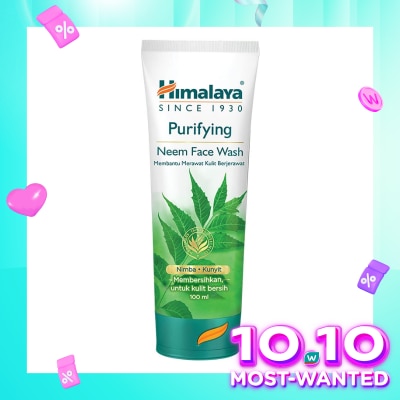 HIMALAYA Purifying Neem Face Wash 100ml