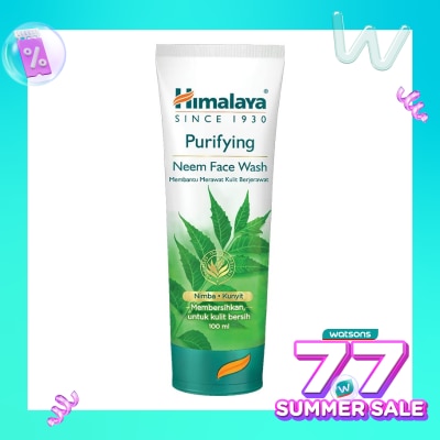 HIMALAYA Purifying Neem Facial Wash 100ml - Sabun Himalaya Pembersih Wajah