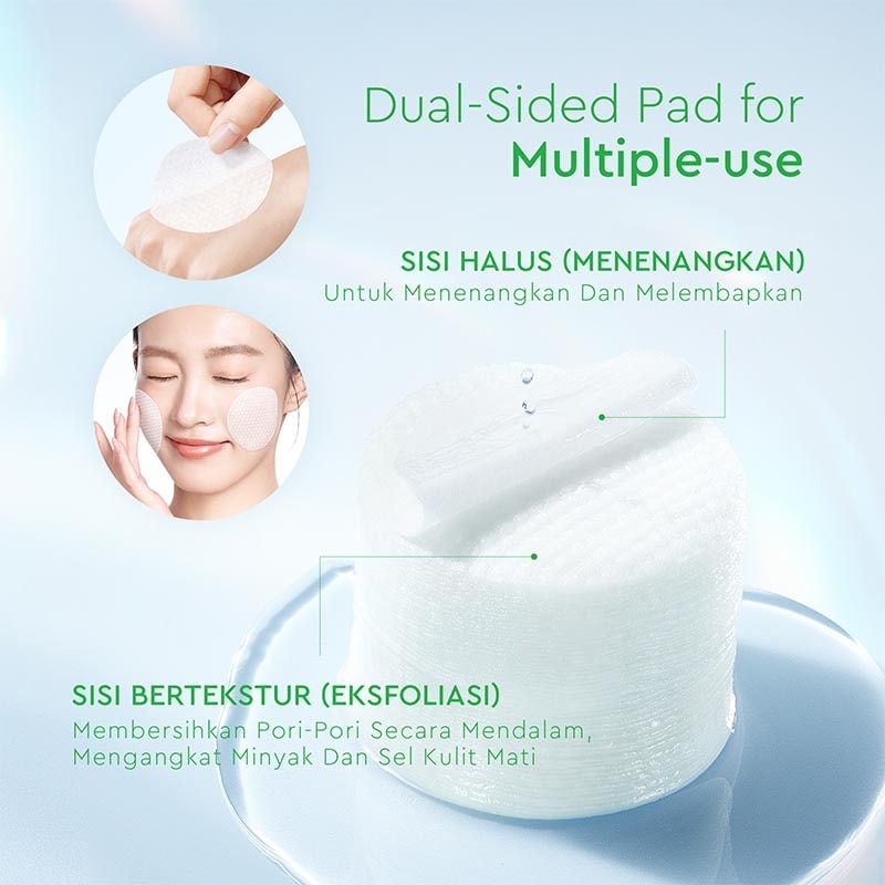 Glad2Glow Centella Salicylic Acid Exfoliating Acne Pads 30'S