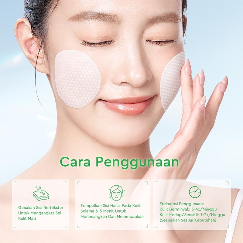 Glad2Glow Centella Salicylic Acid Exfoliating Acne Pads 30'S