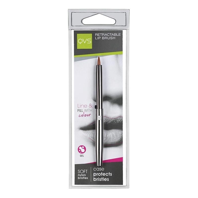 QVS 10-1075 Retractable Lip Brush Small