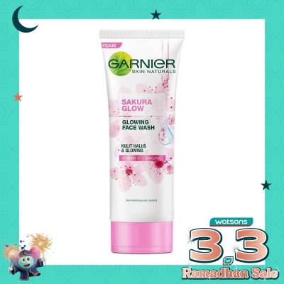 GARNIER Sakura Glow - Facial Wash Garnier Sakura 100ml