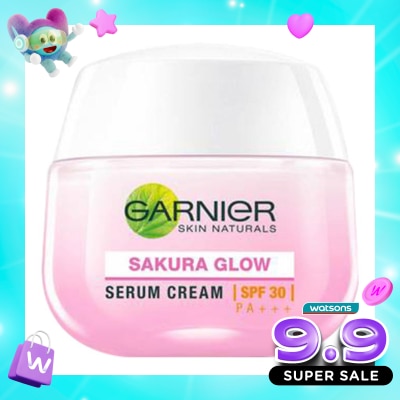 GARNIER - Day Cream 50ml - Cream Garnier Sakura Glow SPF30/PA+++ image