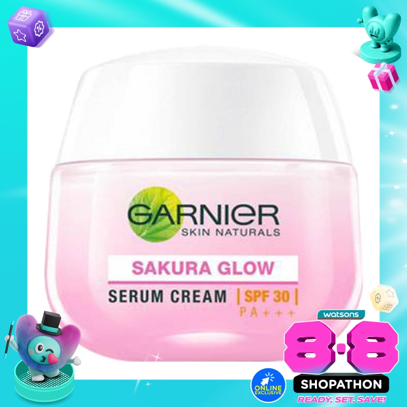 Day Cream 50ml - Cream Garnier Sakura Glow SPF30/PA+++ image