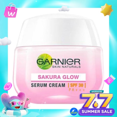 GARNIER - Day Cream 50ml - Cream Garnier Sakura Glow SPF30/PA+++