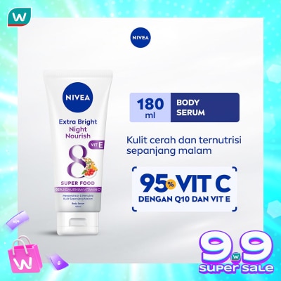 NIVEA Body White Night Serum 200 ml