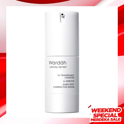 WARDAH Wardah Crystal Secret 3% Tranexamic Complex α-Arbutin Dark Spot Corrector Serum 20ml