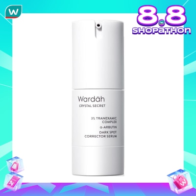 WARDAH Wardah Crystal Secret 3% Tranexamic Complex α-Arbutin Dark Spot Corrector Serum 20ml