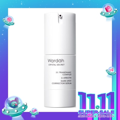 WARDAH Wardah Crystal Secret 3% Tranexamic Complex a-Arbutin Dark Spot Corrector Serum 20ml