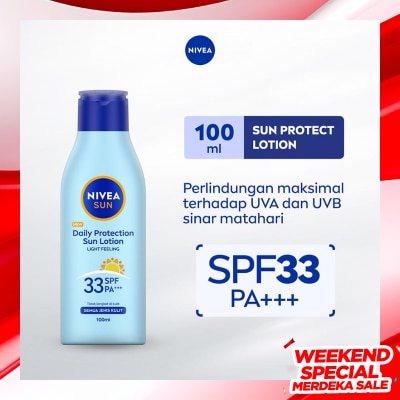 NIVEA Nivea Daily Protection Sun Lotion SPF 25 100ml