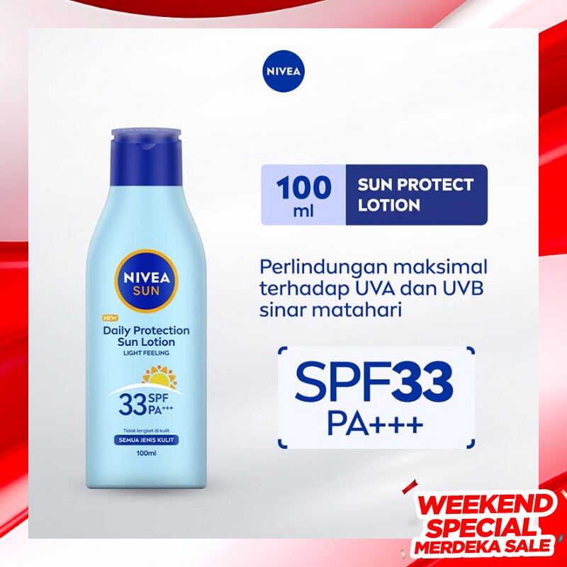 Nivea Daily Protection Sun Lotion SPF 25 100ml