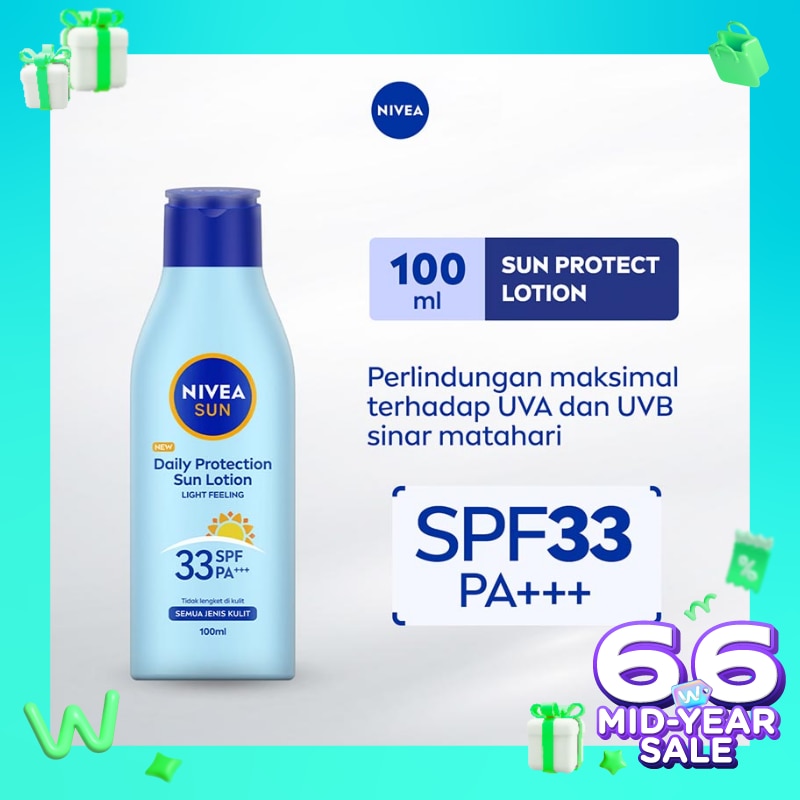 Nivea Body Lotion Daily Protection Sun SPF33 100mL