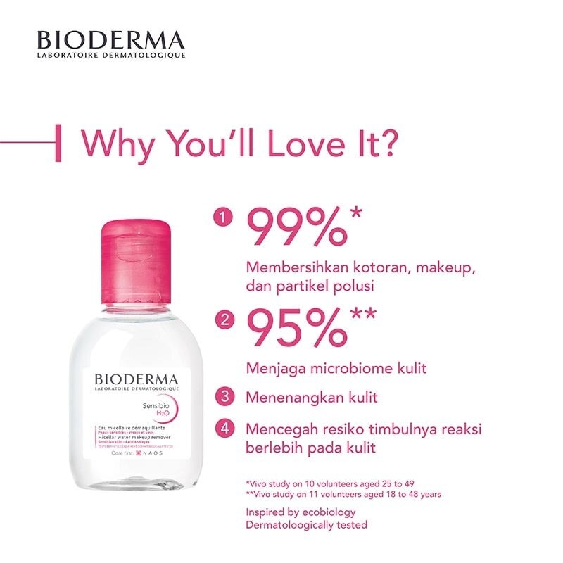 Bioderma Sensibio H2O 100Ml