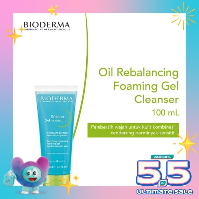 BIODERMA - Sebium Gel Moussant - Gentle Face Cleanser 100ml