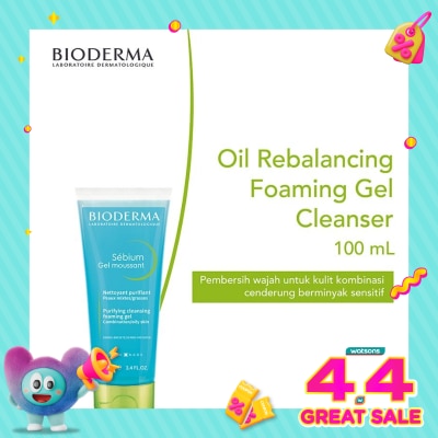 BIODERMA - Sebium Gel Moussant - Gentle Face Cleanser 100ml