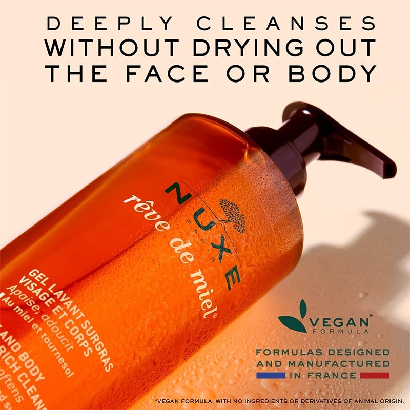 Nuxe Reve De Miel Face And Body Ultra Rich Cleansing Gel 400 ml