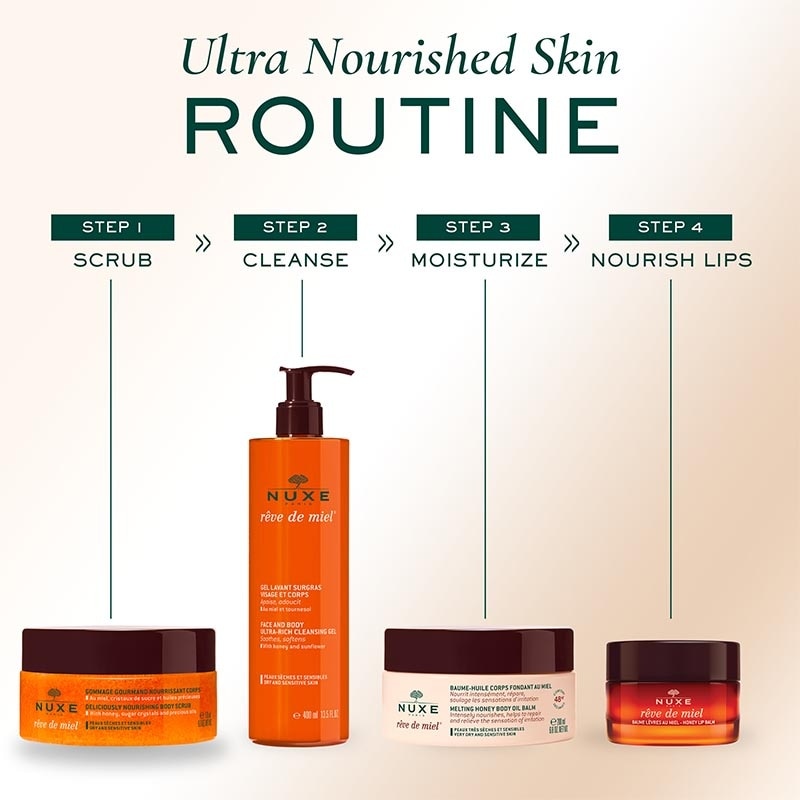 Nuxe Reve De Miel Face And Body Ultra Rich Cleansing Gel 400 ml