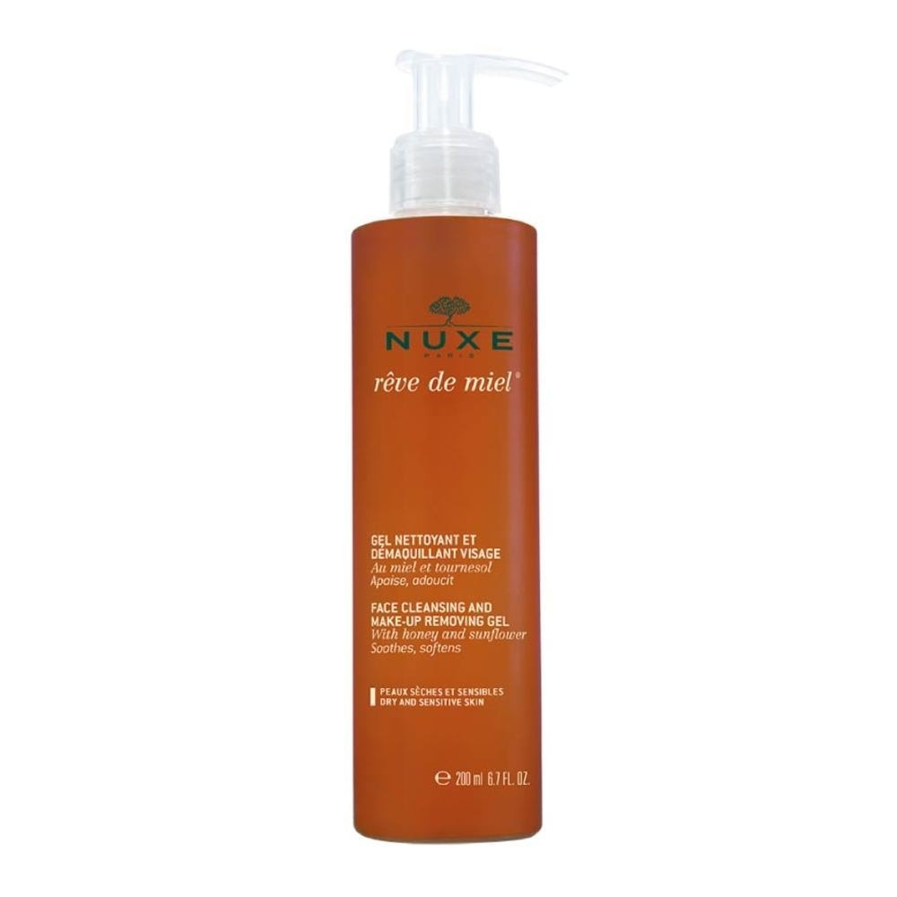 Nuxe Reve de Miel Face Cleansing and Make-Up Removing Gel 200ml