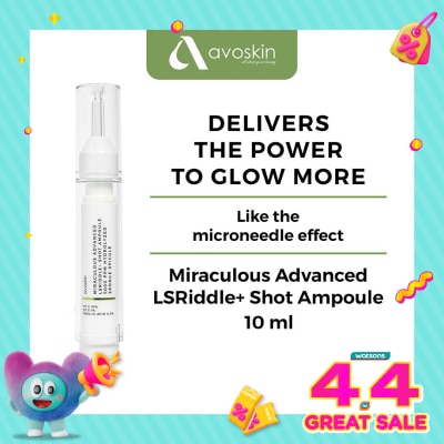 AVOSKIN - Avoskin Miraculous Advanced LSRiddle+ Shot Ampoule 10ml