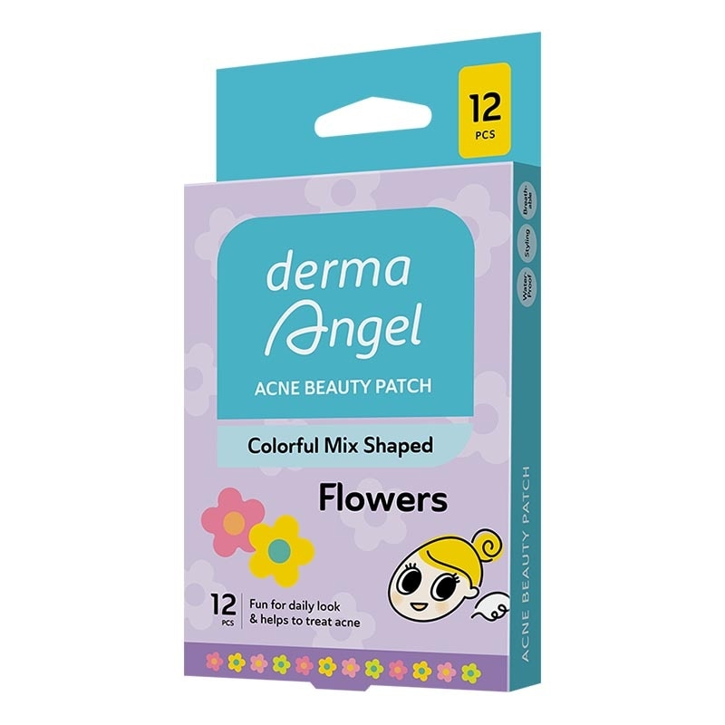 Derma Angel Acne Beauty Patch Flowers 12'S