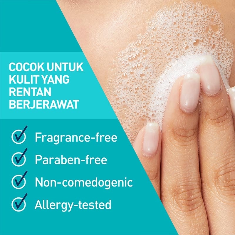 CeraVe Blemish Control Cleanser 88ml - Daily Gentle Face Cleanser for Acne Prone Skin