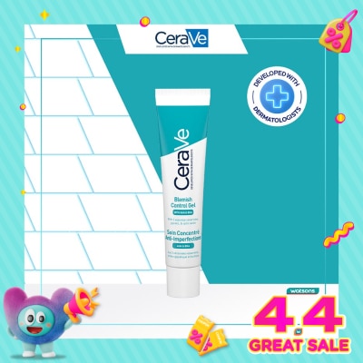 CERAVE - CeraVe Blemish Control Gel 40ml - Gel moisturizer for Acne Prone Skin