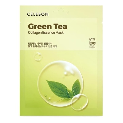 CELEBON Celebon GREEN TEA Collagen Essence Mask