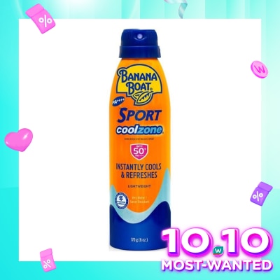 BANANA BOAT Banana Boat Ultramist Sport Coolzone Spray SPF50+ 170g