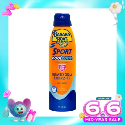 BANANA BOAT - Banana Boat Ultramist Sport Coolzone Spray SPF50+ 170g