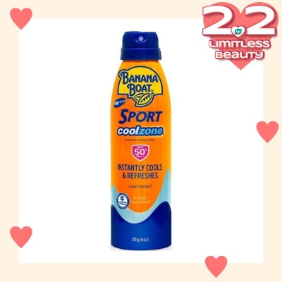 BANANA BOAT Banana Boat Ultramist Sport Coolzone Spray SPF50+ 170g