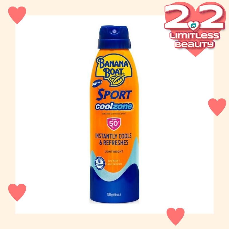 Banana Boat Ultramist Sport Coolzone Spray SPF50+ 170g