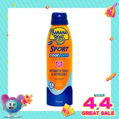 BANANA BOAT - Banana Boat Ultramist Sport Coolzone Spray SPF50+ 170g