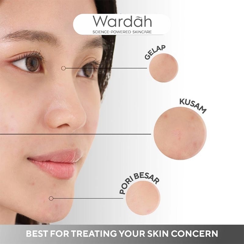 Wardah Crystal Secret NMF Amino + AHA PHA Clarifying Foaming Cleanser 100ml