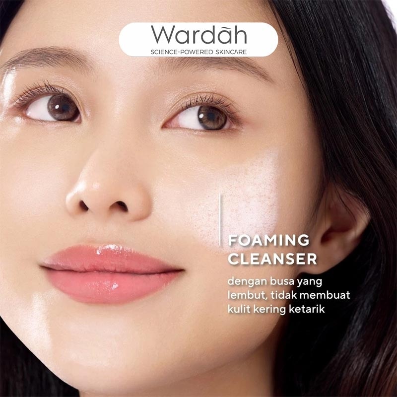 Wardah Crystal Secret NMF Amino + AHA PHA Clarifying Foaming Cleanser 100ml