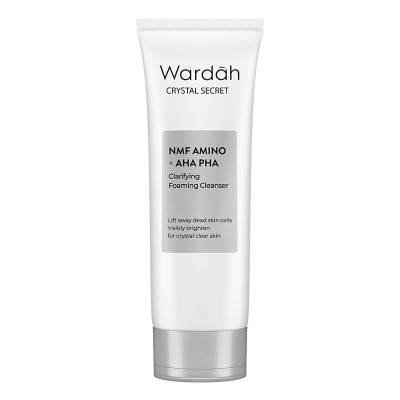 WARDAH Wardah Crystal Secret NMF Amino + AHA PHA Clarifying Foaming Cleanser 100ml
