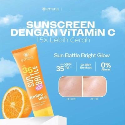 EMINA - Sun Battle Bright Glow SPF 35 PA+++ 50ml