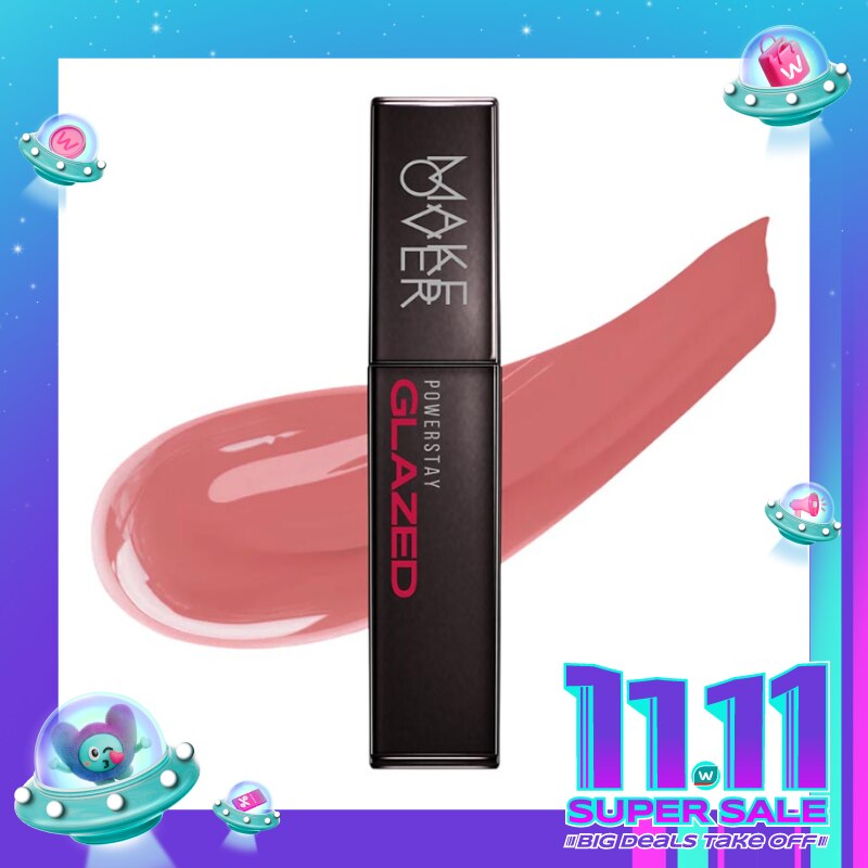 Make Over Powerstay Glazed Lock Lip Pigment D19 Tease 3g
