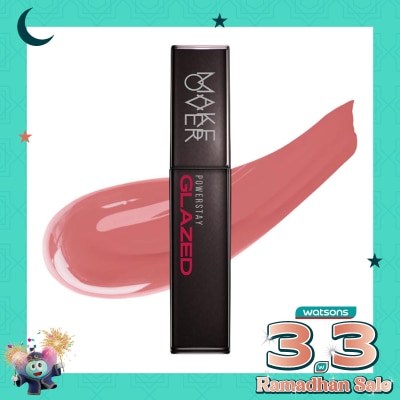 MAKE OVER Make Over Powerstay Glazed Lock Lip Pigment D19 Tease 3g