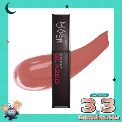MAKE OVER Make Over Powerstay Glazed Lock Lip Pigment D22 Lowkey 3g