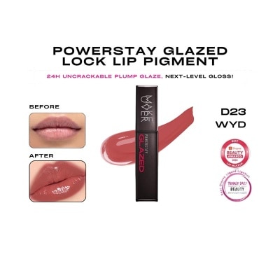 MAKE OVER - Powerstay Glazed Lock Lip Pigment D23 Wyd 3g