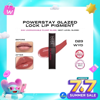 MAKE OVER - Powerstay Glazed Lock Lip Pigment D23 Wyd 3g